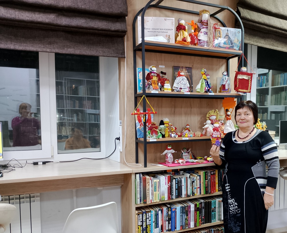 Лидия Трубакова и её обережные куклы